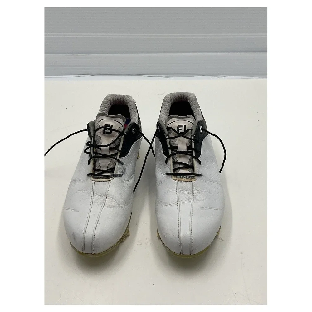 FootJoy Men's DNA‎ Golf Cleats White Black Size 9